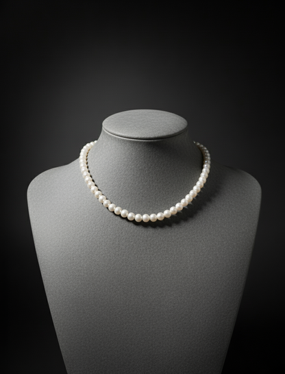 Unisex Pearl Necklace