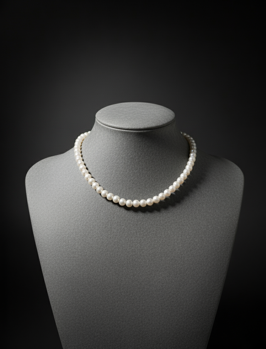 Unisex Pearl Necklace